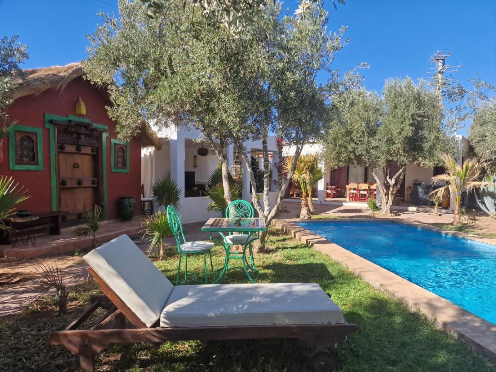 Manzal Lahbab, 2Villas 2Bungalows 2Piscines Et Jardins Ouled Jelal Bagian luar foto