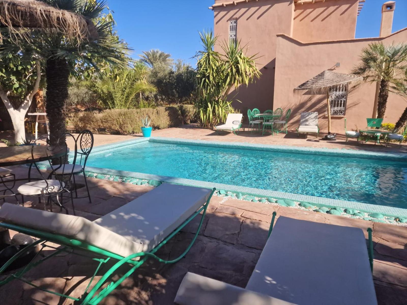 Manzal Lahbab, 2Villas 2Bungalows 2Piscines Et Jardins Ouled Jelal Bagian luar foto