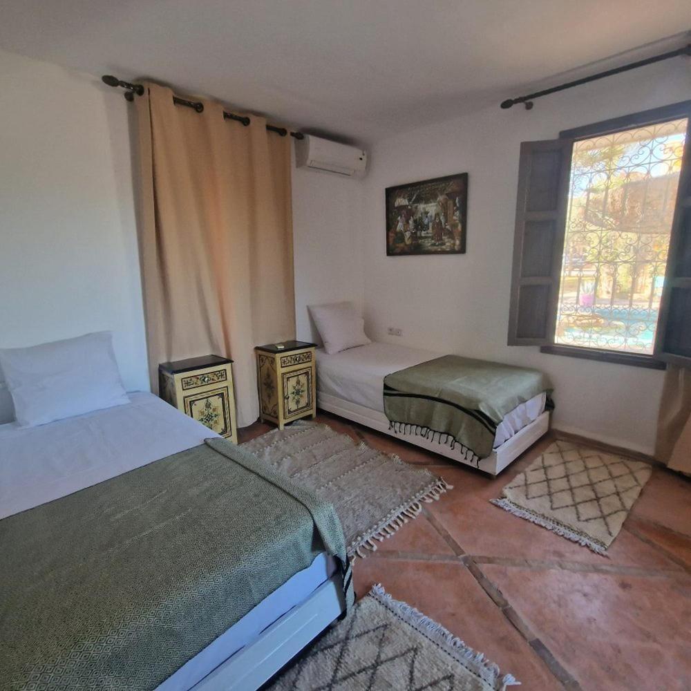 Manzal Lahbab, 2Villas 2Bungalows 2Piscines Et Jardins Ouled Jelal Bagian luar foto