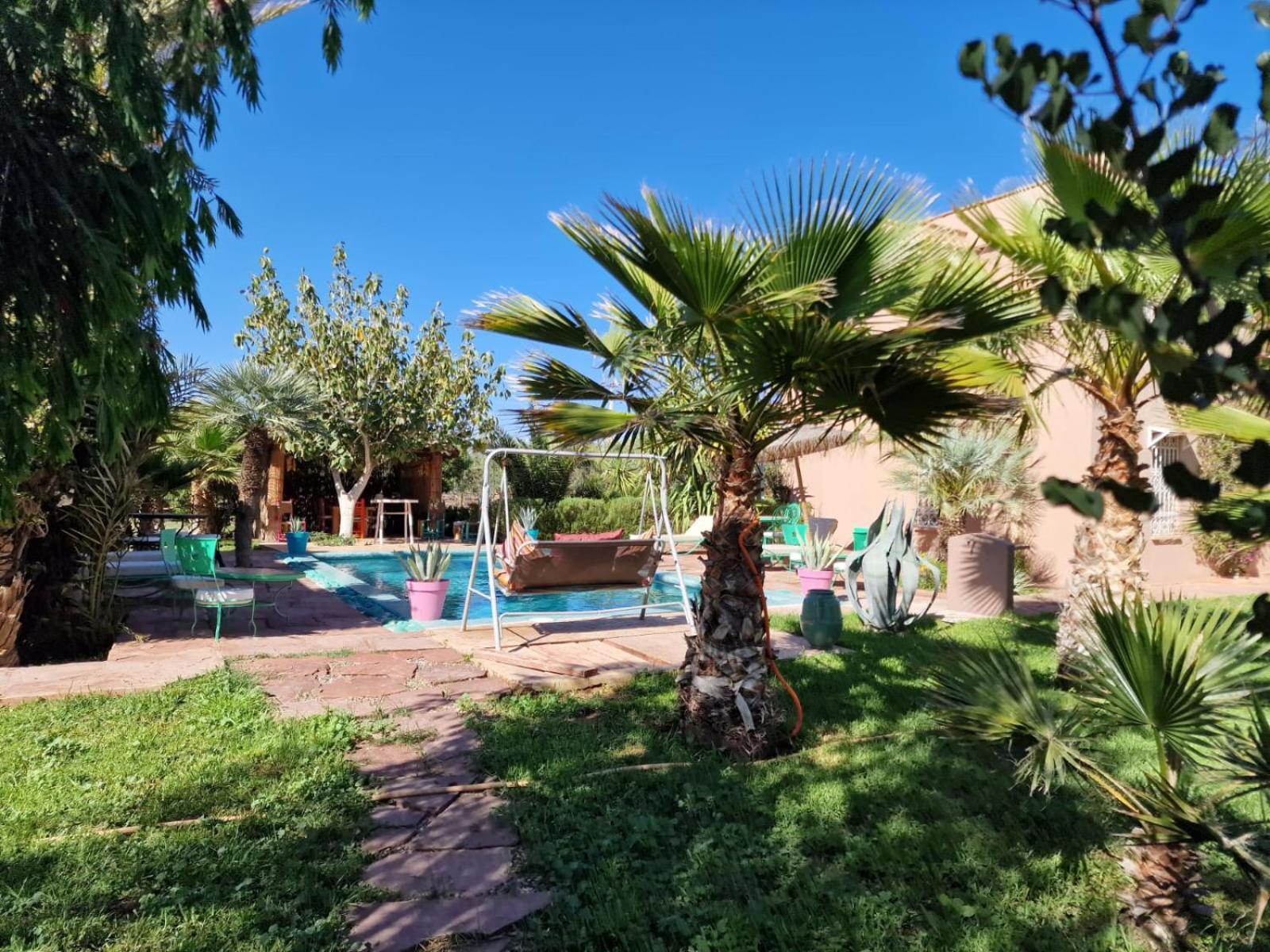 Manzal Lahbab, 2Villas 2Bungalows 2Piscines Et Jardins Ouled Jelal Bagian luar foto