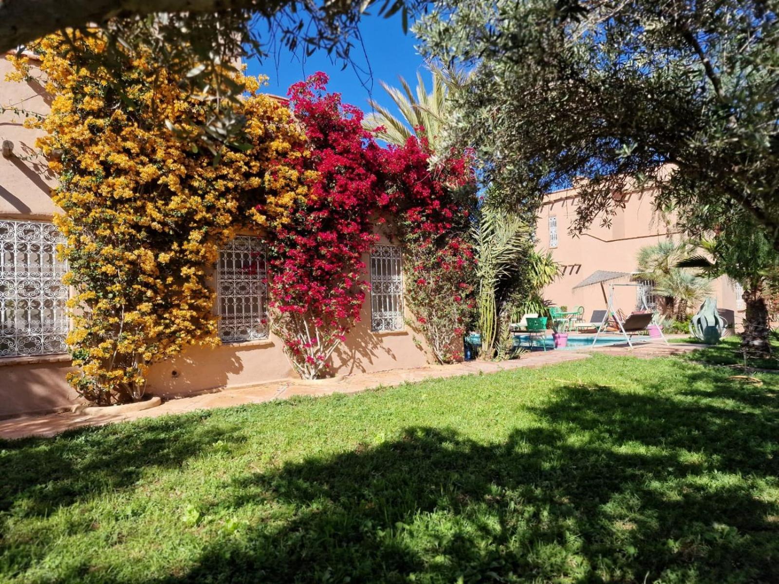 Manzal Lahbab, 2Villas 2Bungalows 2Piscines Et Jardins Ouled Jelal Bagian luar foto