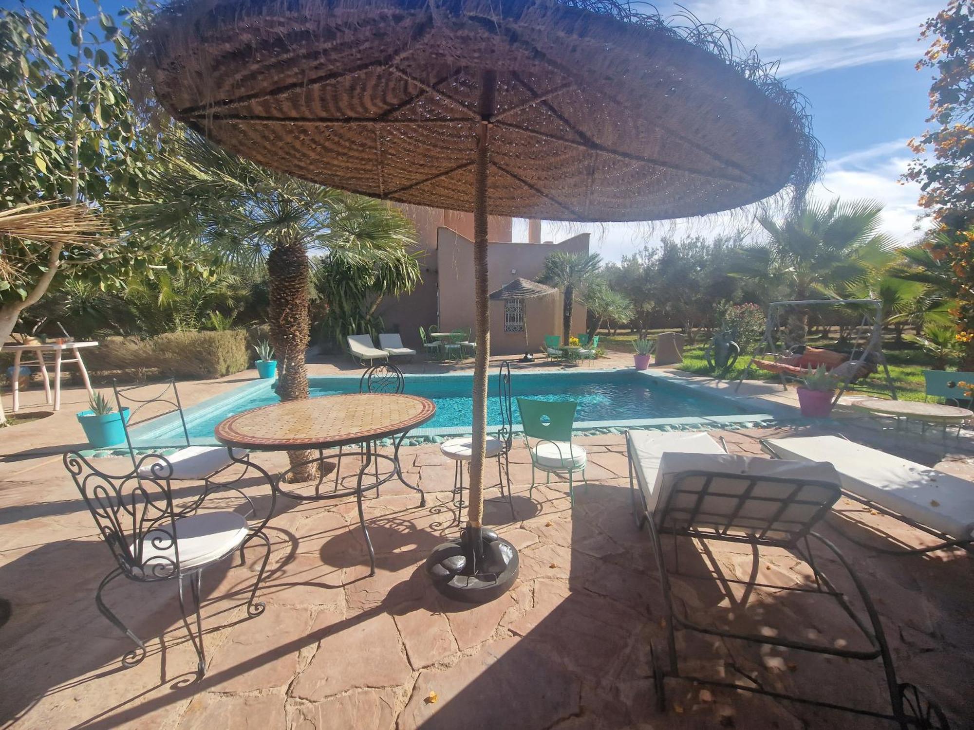 Manzal Lahbab, 2Villas 2Bungalows 2Piscines Et Jardins Ouled Jelal Bagian luar foto