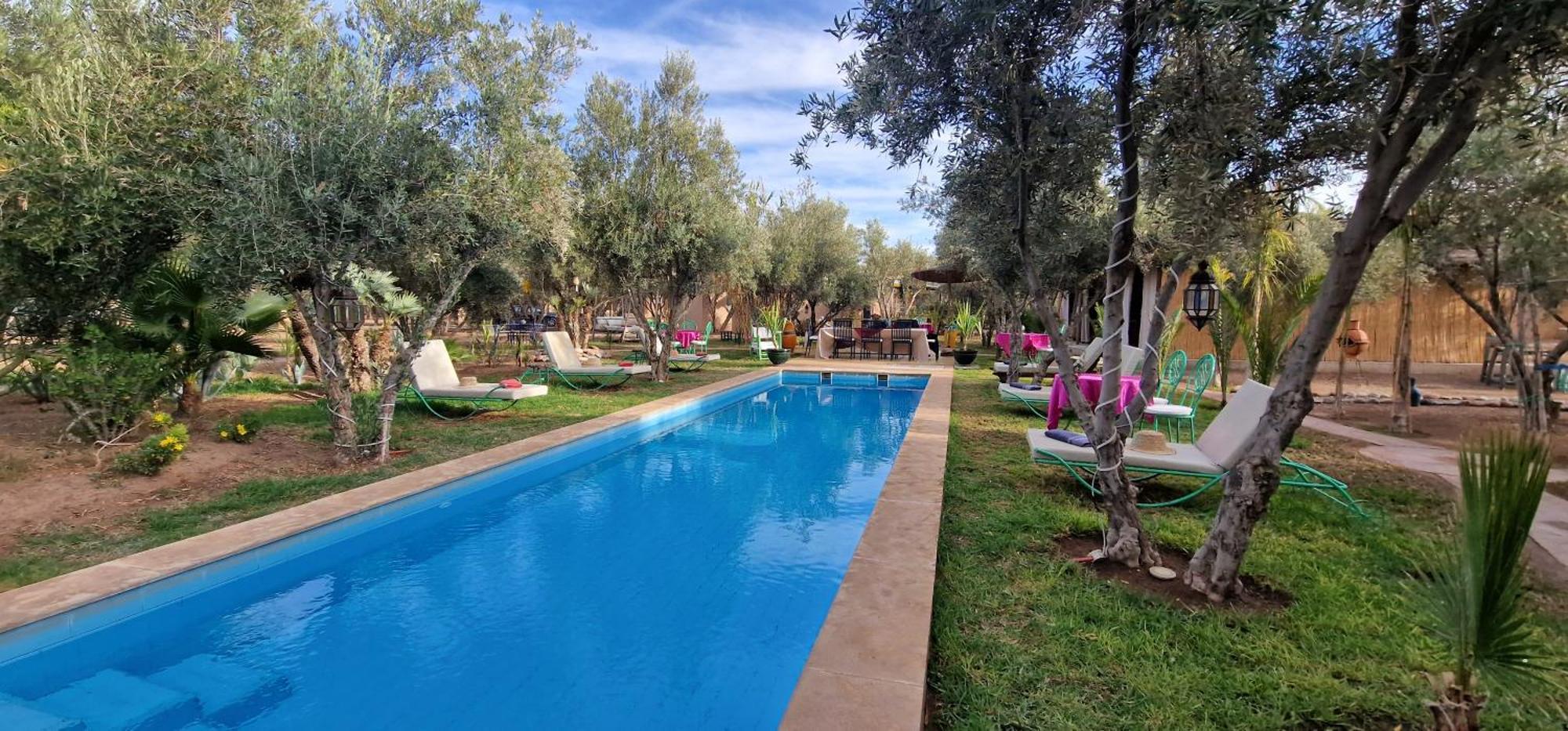 Manzal Lahbab, 2Villas 2Bungalows 2Piscines Et Jardins Ouled Jelal Bagian luar foto